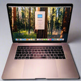 Apple MacBook Pro (15-inch, 2018), 2.2GHz 6-Core Intel Core i7, 256GB SSD, 16GB RAM, Radeon Pro 555X, Touch Bar Touch ID (READ DESCRIPTION) REF#66627-H