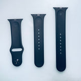 Apple 38mm Sport Band – Black – S/M & M/L Sizes for Apple Watch