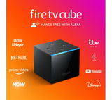 AMAZON Fire TV Cube 4K Ultra HD Streaming Media Player with Amazon Alexa - Good