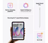 Apple iPad mini 8.3" (2024) Wi-Fi + Cellular 512GB Purple – Very Good Condition