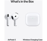 APPLE AirPods 5 with Wireless Charging Case - White - Good