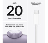Apple AirPods Max 2 Wireless Bluetooth Noise-Cancelling Headphones – Purple – Pristine
