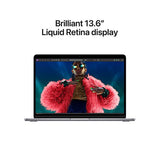 APPLE MacBook Air 13.6" (2024) - M3, 8GB RAM, 256GB SSD, Space Grey - Pristine