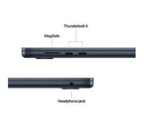 APPLE MacBook Air 15" (2025) - M4, 16GB RAM, 256GB SSD, Midnight - Pristine