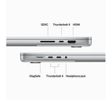 APPLE MacBook Pro 14" (2023) - M3, 8GB RAM, 512GB SSD, Silver - Very Good