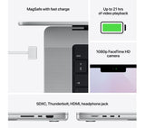 APPLE MacBook Pro 16" (2021) - M1 Pro, 16GB RAM, 1TB SSD, Silver - Pristine