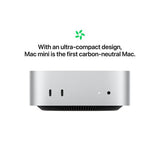 Apple Mac mini (2024) – M4, 16GB RAM, 256GB SSD – Silver – Pristine