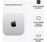 APPLE Mac mini (2026) M6 - 16GB RAM, 256GB SSD, Silver - Pristine