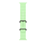 APPLE Watch 49mm Neon Green Ocean Band - Black Titanium Finish