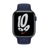 APPLE Watch Nike Sport Band - 45mm Midnight Navy/Mystic Navy - Good