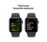 APPLE Watch SE 2 - 40mm Midnight Aluminium Case with Midnight Sports Band, M/L - Very Good