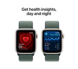 APPLE Watch SE 2 - 40mm Starlight Aluminium Case with Lake Green Sport Loop - Good