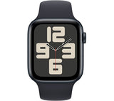 APPLE Watch SE (2023) - 44mm Midnight Aluminium Case with Midnight Sport Band, S/M - Very Good