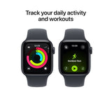 APPLE Watch SE 3 - 40mm Midnight Aluminium Case with Midnight Sport Band, S/M - Good