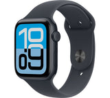 APPLE Watch SE 3 Cellular - 44mm Midnight Aluminium Case with Midnight Sport Band, M/L - Pristine