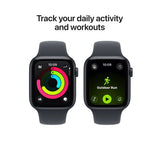 APPLE Watch SE 3 Cellular - 44mm Midnight Aluminium Case with Midnight Sport Band, M/L - Pristine