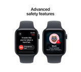 APPLE Watch SE 3 Cellular - 44mm Midnight Aluminium Case with Midnight Sport Band, M/L - Pristine