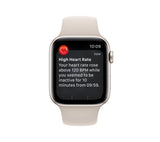 APPLE Watch SE Cellular (2022) - Starlight with Starlight Sports Band, 44mm - Good