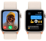 APPLE Watch SE (2023) - 40 mm Starlight Aluminium Case with Starlight Sport Loop - Very Good