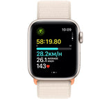 APPLE Watch SE (2023) - 40 mm Starlight Aluminium Case with Starlight Sport Loop - Very Good