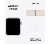 APPLE Watch SE (2023) - 40 mm Starlight Aluminium Case with Starlight Sport Loop - Very Good