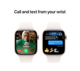 APPLE Watch Series 10 - 42mm Rose Gold Aluminium Case with Light Blush Sport Band, S/M - Good