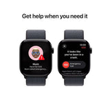APPLE Watch Series 10 - 46mm Jet Black Aluminium Case with Ink Sport Loop - Pristine