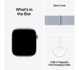 APPLE Watch Series 10 - 46mm Silver Aluminium Case with Blue Sport Loop - Pristine
