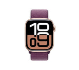 APPLE Watch Series 10 - 42mm Rose Gold Aluminium Case with Plum Sport Loop - Pristine