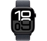 APPLE Watch Series 10 Cellular - 46mm Jet Black Aluminium Case with Ink Sport Loop - Good