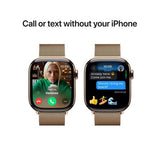 APPLE Watch Series 10 Cellular - 46mm Gold Titanium Case with Gold Milanese Loop - Pristine
