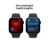 APPLE Watch Series 11 - 46 mm Jet Black Aluminium Case with Black Sport Band, M/L - Pristine