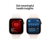 Apple Watch Series 11 GPS, 46mm Rose Gold Aluminium Case with Light Blush Sport Band - S/M - Pristine