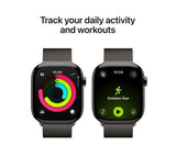 APPLE Watch Series 11 Cellular - 46mm Slate Titanium Case with Slate Milanese Loop, M/L - Good