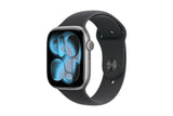 APPLE Watch Series 11 GPS + Cellular - 46mm Space Gray Aluminium Case with Stone Gray Sport Band, S/M - Pristine