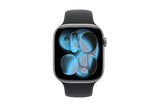 APPLE Watch Series 11 GPS + Cellular - 46mm Space Gray Aluminium Case with Stone Gray Sport Band, S/M - Pristine