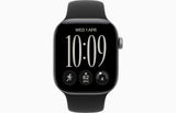 APPLE Watch Series 12 - 42mm Space Grey Aluminium Case with Black Sport Band, S/M - Very Good