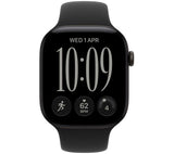 APPLE Watch Series 12 GPS + Cellular - 46mm Black Aluminium Case with Black Sport Band, M/L - Pristine