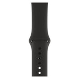 APPLE Watch Series 5 Cellular - Gold Stainless Steel with Black Sports Band, 44mm  - Very Good