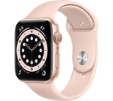 APPLE Watch Series 6 GPS - Gold Aluminium with Pink Sand Sports Band, 40mm - Acceptable