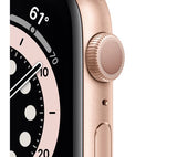 APPLE Watch Series 6 GPS - Gold Aluminium with Pink Sand Sports Band, 40mm - Acceptable
