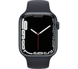 APPLE Watch Series 7 GPS - Midnight Aluminium with Midnight Sports Band, 45mm - Very Good