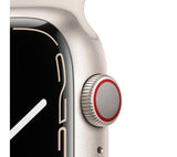 APPLE Watch Series 7 Cellular 4G - Starlight Aluminium with Starlight Sport Band, 45mm - Acceptable