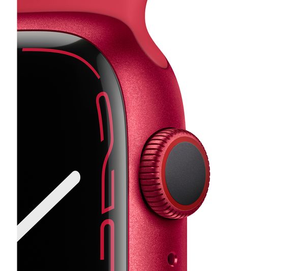 APPLE Watch Series 7 Cellular 4G - (PRODUCT)RED Aluminium with (PRODUCT)RED Sport Band, 45mm - Acceptable