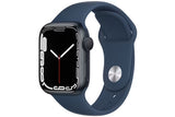 APPLE Watch Series 7 GPS - Midnight Aluminium with Abyss Blue Sport Band, 45mm - Good
