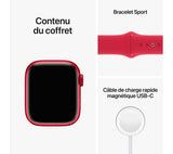 APPLE Watch Series 8 - (PRODUCT)RED with (PRODUCT)RED Sports Band, 41mm - Very Good