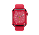 Apple Watch Series 8 GPS + Cellular, 45mm RED Aluminium Case with RED Sport Band - Good