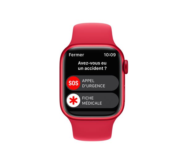 APPLE Watch Series 8 - (PRODUCT)RED with (PRODUCT)RED Sports Band, 41mm - Very Good