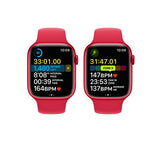Apple Watch Series 8 GPS + Cellular, 45mm RED Aluminium Case with RED Sport Band - Good