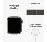 Apple Watch Series 8 Cellular 41mm Graphite with Milanese Loop – Very Good